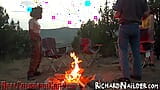 Cute Redhead Does First Ass-to-mouth and Lesbian Experience in Camping Audition Video snapshot 4