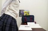 Japanese girl farting in white cotton panties snapshot 6