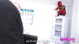 Midget Spiderman Vs Maryam Hot snapshot 5