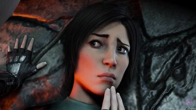 Tifa Dominates Lara 3D