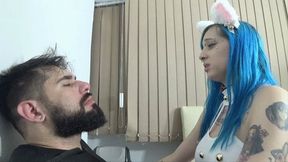 Disgust spit and BURPING by Penélope Pink and Daniel Santiago Cam By Aline Full hd