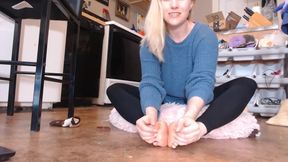 Welcome Home Gfe First Time Foot Job