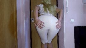 Big Load Filling My White Jeans