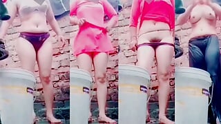 hot Punjabi sexy bath teenage girl