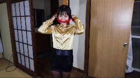 Made in Japan 8: Japanese teacher Kuroi gets tied and gagged by foreigner student!