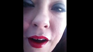 He&#039;s Lips Mad! - JOI Kissing Lipstick Dirty Talk - Tina Snua