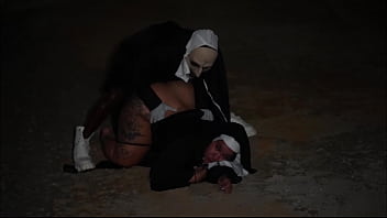 The Nun : Thirst For Pussy Starring Foreign Asia And Gibby The Clown As Sister Mary