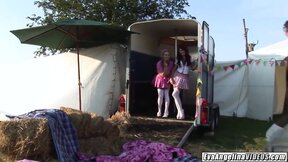Bitches in a Box - Slutty Surprise at the Local Fair! :O