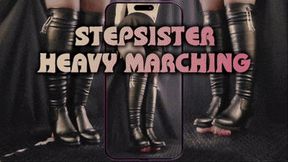 Stepsister Heavy Marching on Your Cock - (Vertical Version) - TamyStarly - Bootjob, Shoejob, Ballbusting, CBT, Trample, Trampling, High Heels, Crush, Crushing
