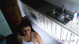 MILF films herself banging her plumber. She needed it!!!