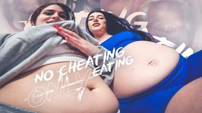 No Cheating, Only Eating! Ft Amethyst Mars & Raquel Roper - 4K