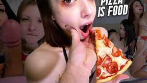 Triple Delivery: Pizza, Dicks, and Orgasms with 3 Sexy Lesbians