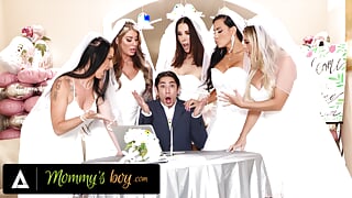 MOMMY&#039;S BOY - Furious MILF Brides Reverse Gangbang Hung Wedding Planner For Wedding Planning Mistake