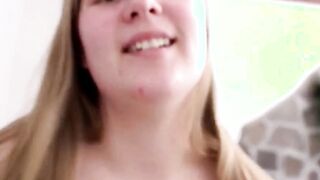 Chubby Maja with big natural tits get fucked