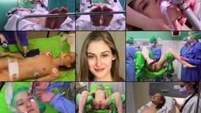 Tiffany Gyno Procedure &amp;amp; Post OP, Intubation, Ambu, Catheter, Mayo Pipe, 3 Lead ECG, BP, Stething