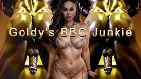 Goldy's BBC Junkie - Total Black Cock Submission