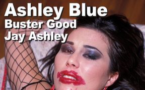 Ashley Blue & Buster Good & Jay Ashley BDSM Anal DP A2M Facials