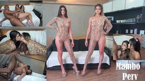 2 hot brazilian identical twins milf, lara lima & larissa lima share and fucks a big black cock (anal, twins sisters, atm, bbc, interracial, 1on2) ob286