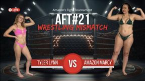 AFT# 21 - Tyler Lynn VS Amazon Marcy: Wrestling Mismatch - Amazon’s Fight Tournament