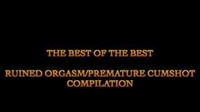 The Ultimate Premature and Ruined Orgasm Cumshots from Sex or Tits (30+ cumshots)