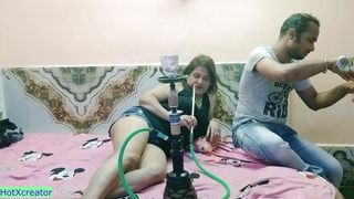Beautiful Bhabhi Sudden Sex after Home Party! Real Sex