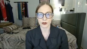 Dirty Librarian Quick Fuck in Heels