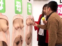 Adorable Japanese girls surrender their bodies to horny guys