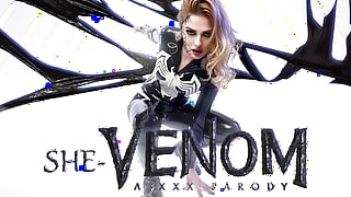 VRCosplayX Busty Mina Von D As SHE-VENOM Has Very Sex Hungry Symbiote