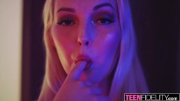 TEENFIDELITY Teasing Fate With A Tiny Blonde