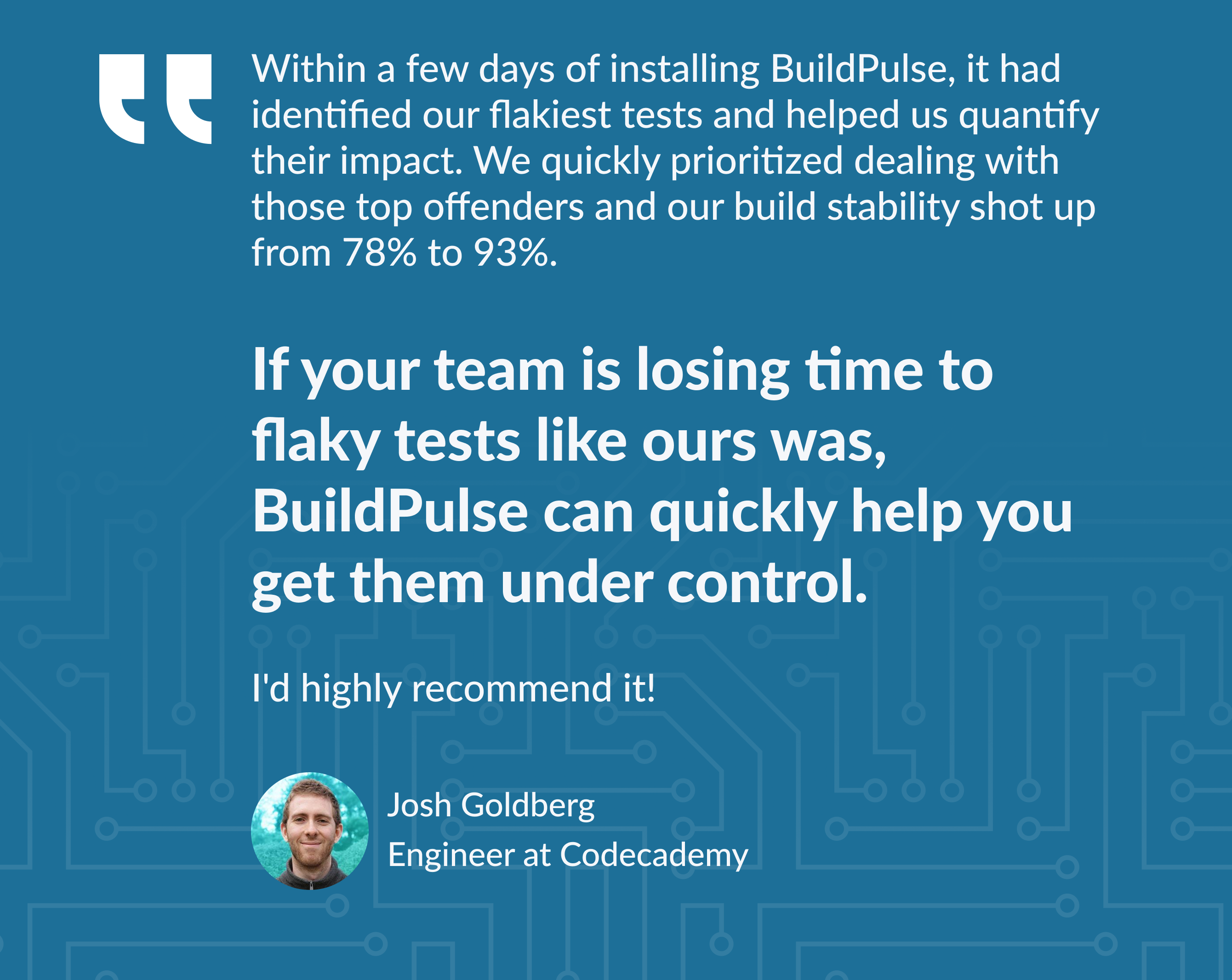 BuildPulse screenshot