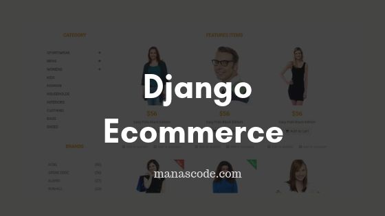 Django-eCommerce-tutorial-manascode