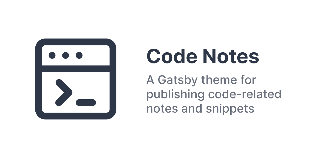 gatsby-theme-code-notes
