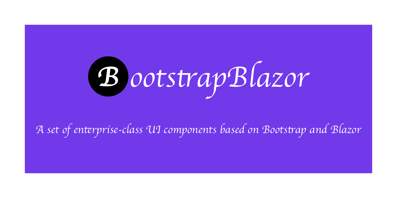 BootstrapBlazor