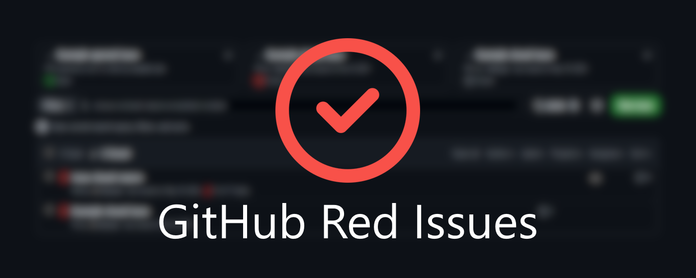 GitHub-Red-Issues
