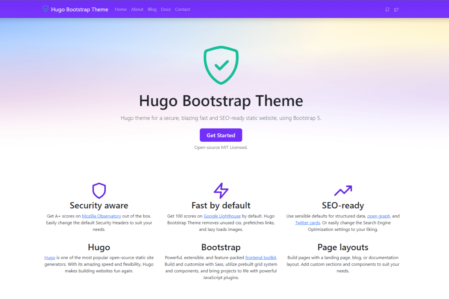 hugo-bootstrap-theme