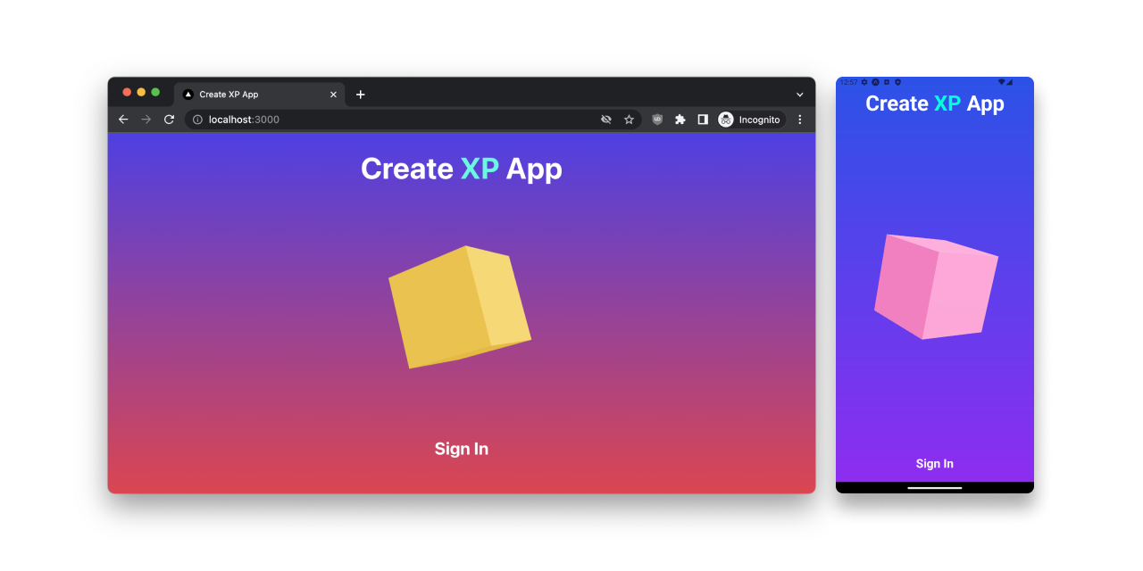 create-xp-app