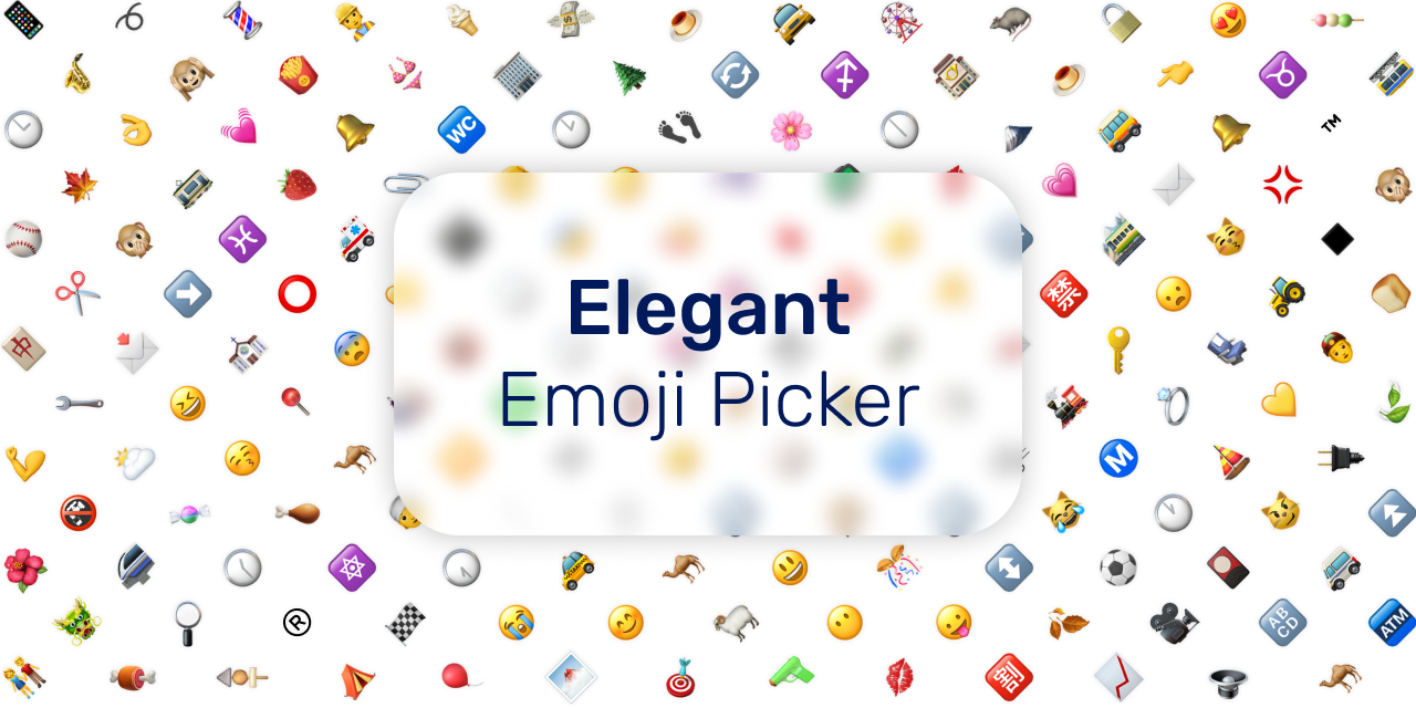 Elegant-Emoji-Picker