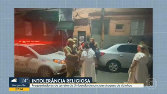 Intolerância religiosa: Frequentadores de terreiro de Umbanda denunciam ataques - Programa: Bom Dia Rio 