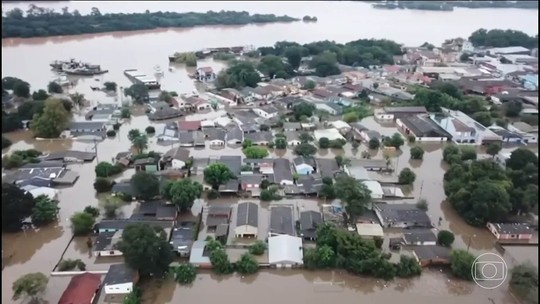Rio Grande do Sul enfrenta uma tragédia histórica por causa das enchentes - Programa: Bom Dia Brasil 